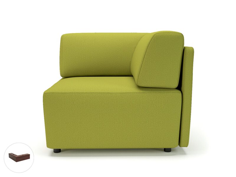 Loomis 87cm Wide Corner Unit in Warwick Dolly Fabric - Image 6