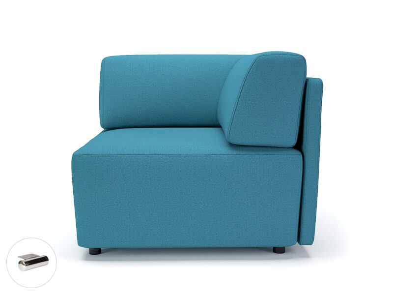 Loomis 87cm Wide Corner Unit in Warwick Dolly Fabric - Image 21