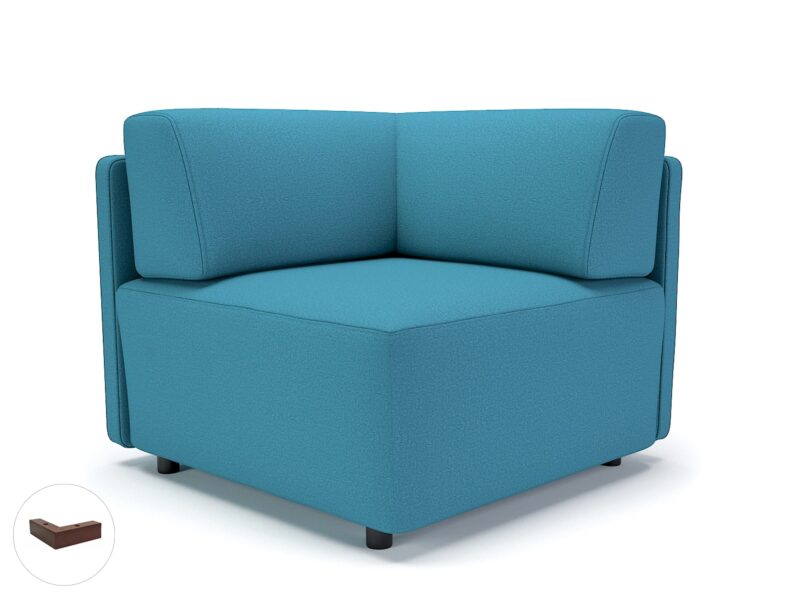 Loomis 87cm Wide Corner Unit in Warwick Dolly Fabric - Image 22