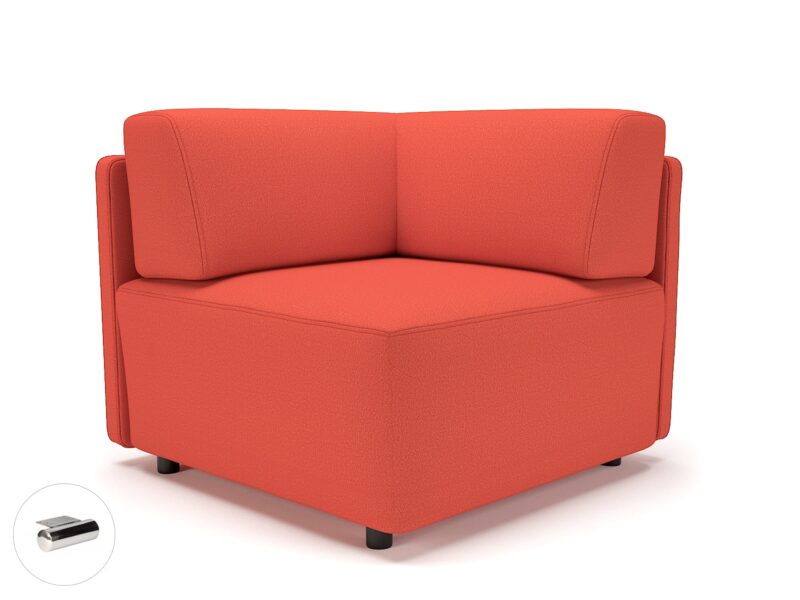 Loomis 87cm Wide Corner Unit in Warwick Dolly Fabric - Image 37