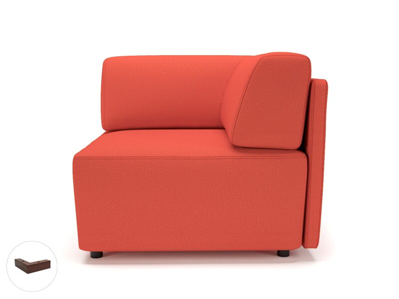 Loomis 87cm Wide Corner Unit in Warwick Dolly Fabric - Image 42