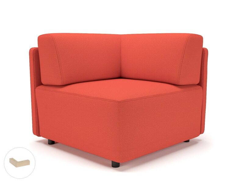 Loomis 87cm Wide Corner Unit in Warwick Dolly Fabric - Image 43