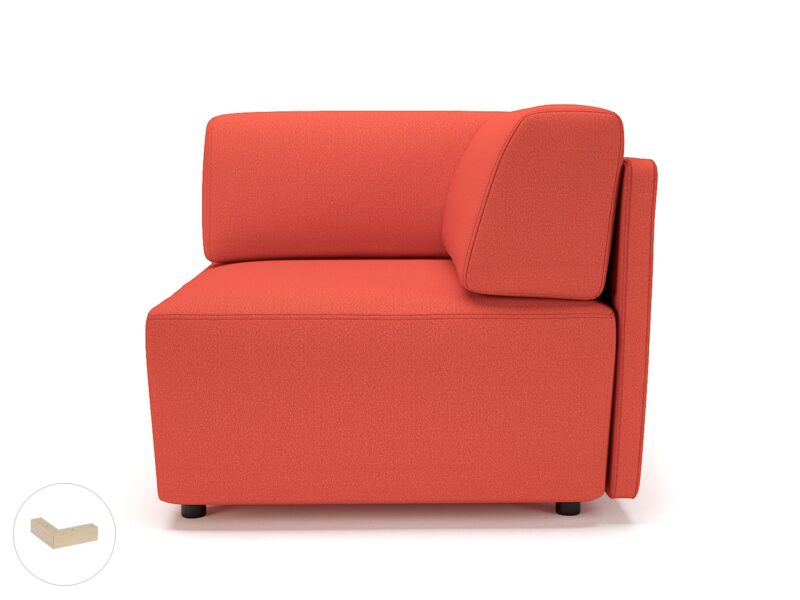 Loomis 87cm Wide Corner Unit in Warwick Dolly Fabric - Image 45