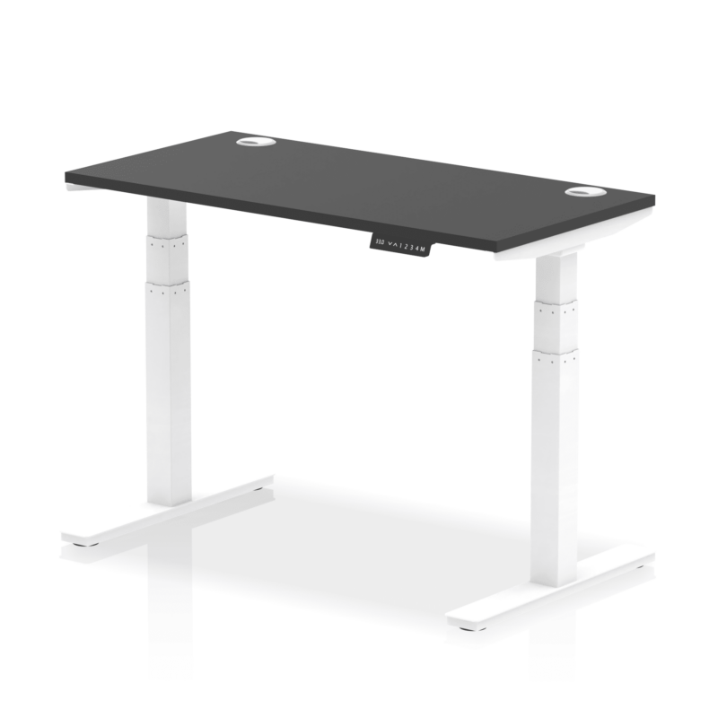 OE - Air Height Adjustable Slimline Desk With Cable Ports - Image 153