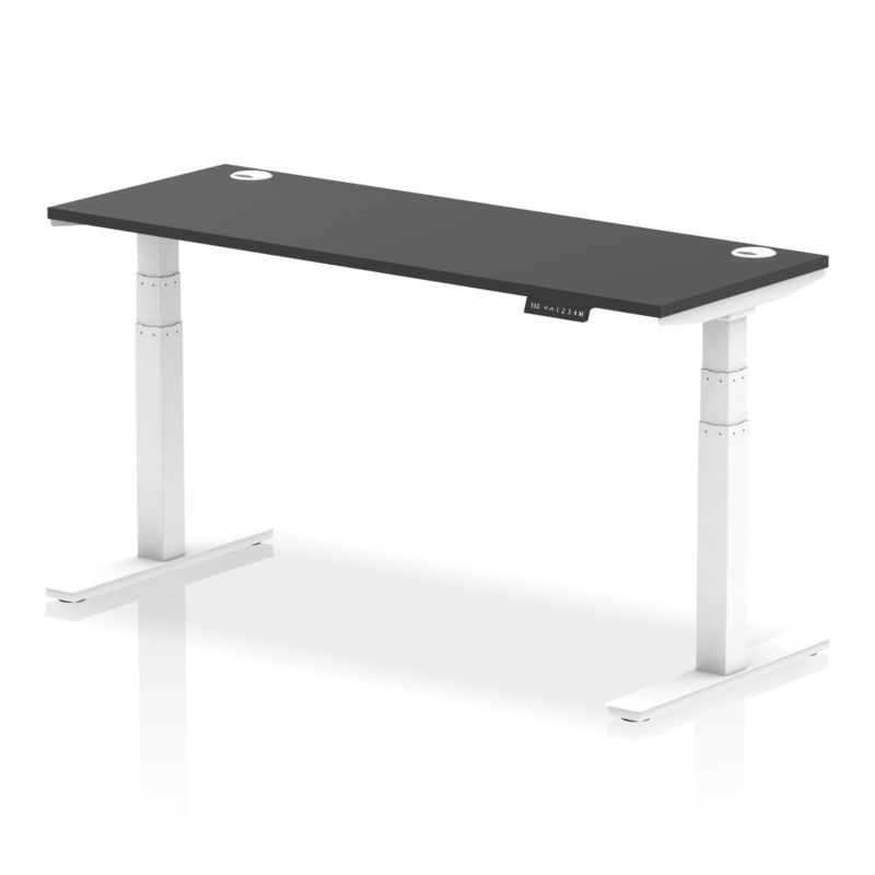 OE - Air Height Adjustable Slimline Desk With Cable Ports - Image 159