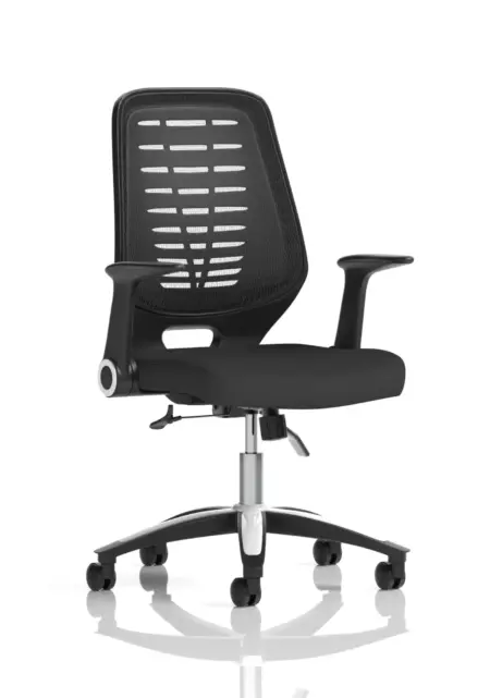 OE - Relay Medium Mesh Back Task Operator Office Chair with Arms